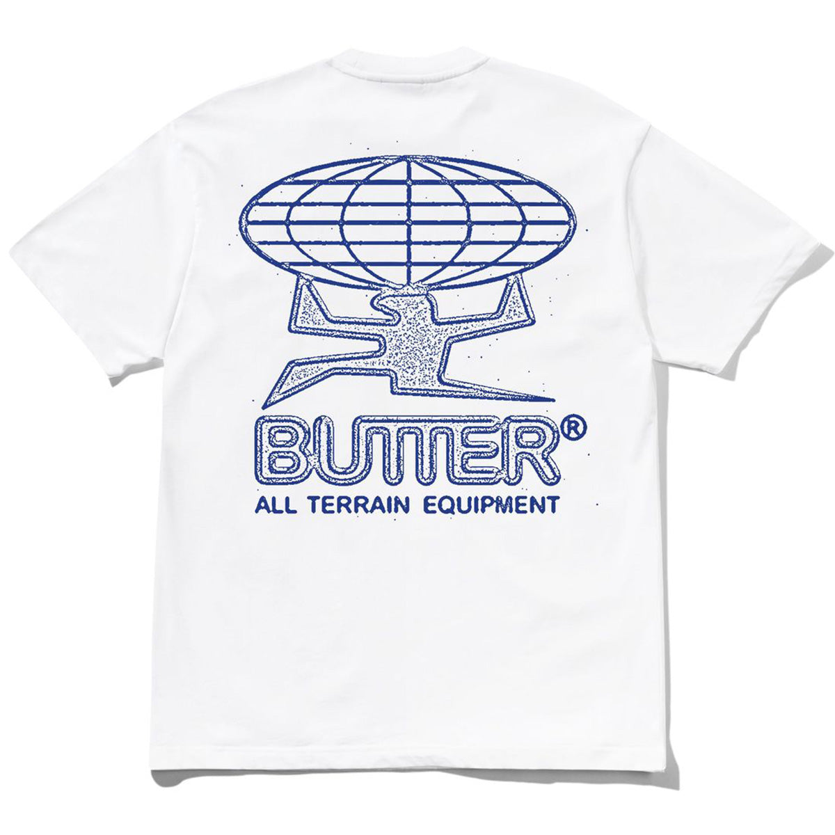 Butter Goods Terrain Tee White Back