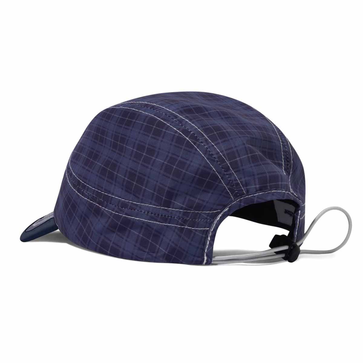 Butter Goods Trace 4 Panel Cap Plaid Back