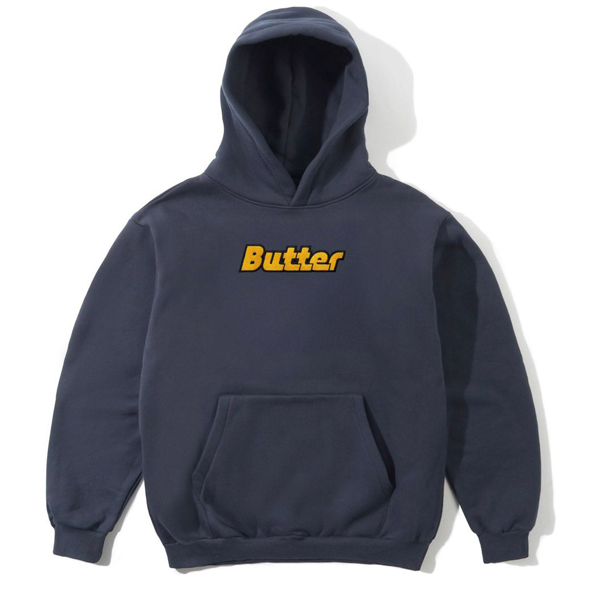 Butter Goods Transit Hoodie Lead Blue