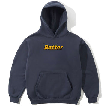 Butter Goods Transit Hoodie Lead Blue