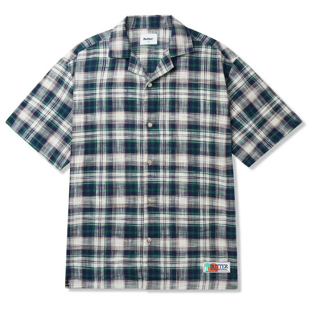 Butter Goods - Vacation S/S Shirt Navy.