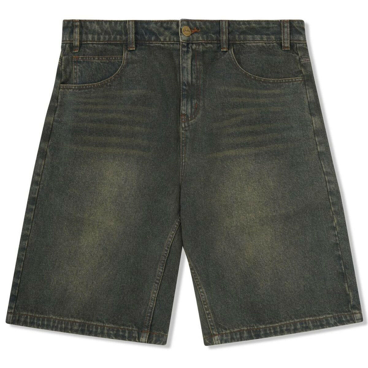 Butter Goods - Warped Denim Shorts Dirty Wash Indigo.