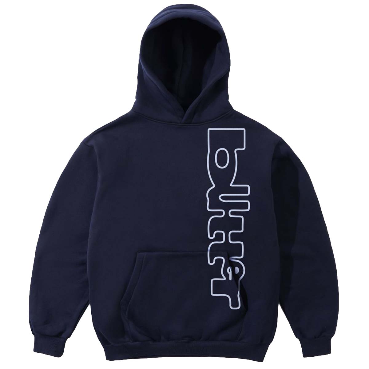 Butter Goods Warped Hoodie Navy