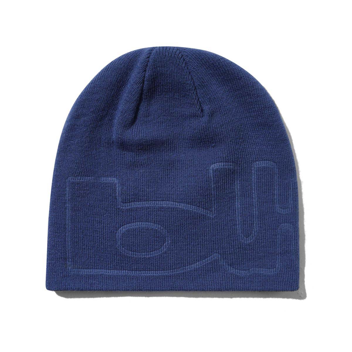 Butter Goods Warped Skully Beanie Marine Front