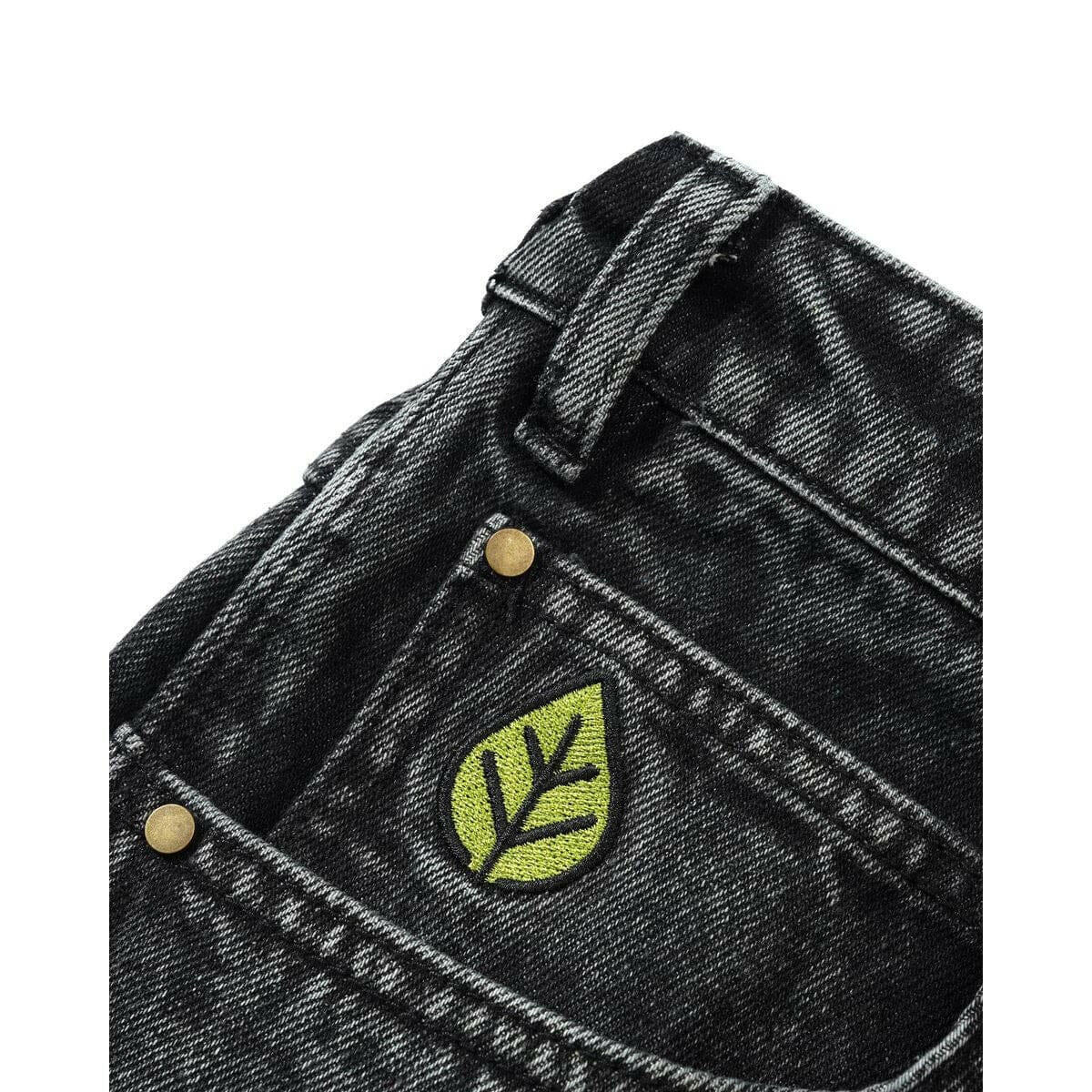 Butter Goods - Weathergear Denim Shorts Faded Black.