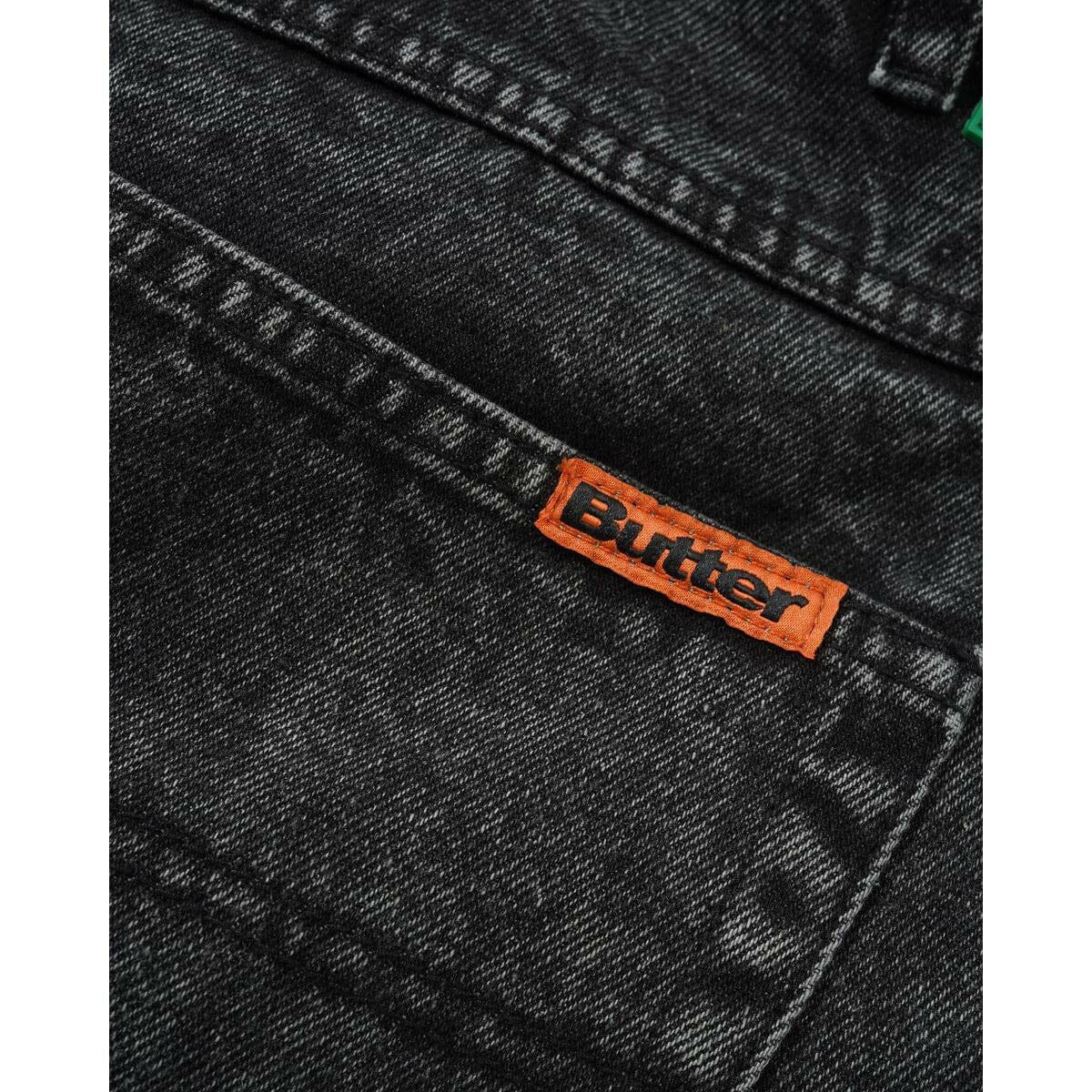 Butter Goods - Weathergear Denim Shorts Faded Black.