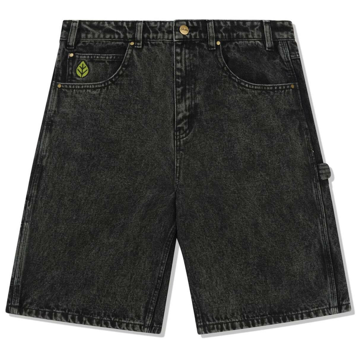 Butter Goods - Weathergear Denim Shorts Faded Black.
