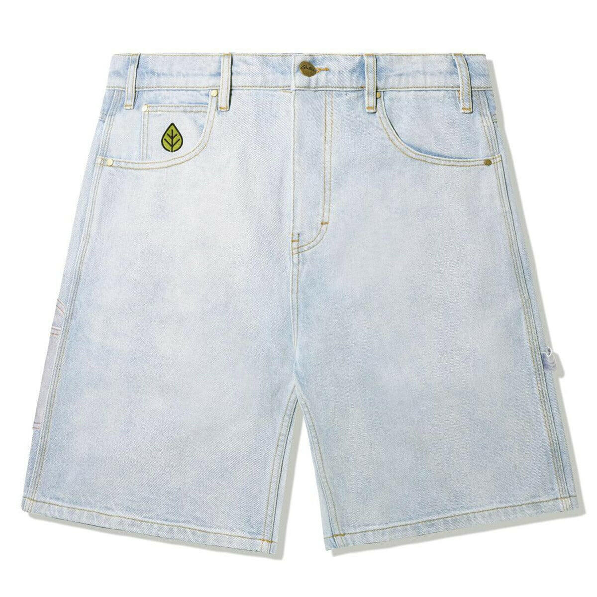 Butter Goods - Weathergear Denim Shorts Faded Light Wash.