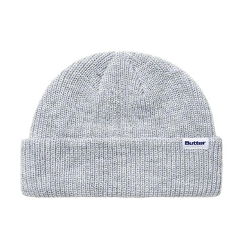 Butter Goods - Wharfie Beanie Ash Grey.