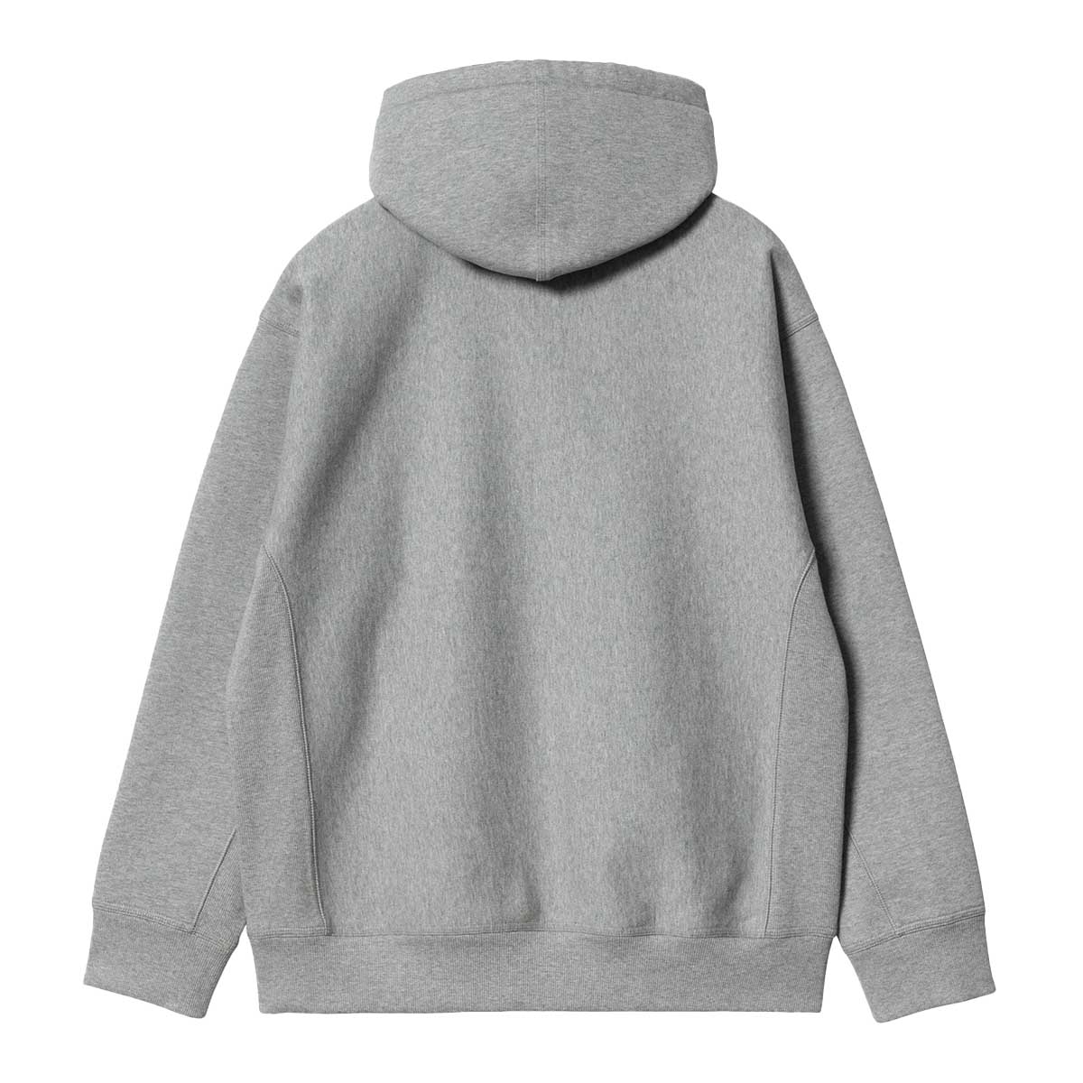 Carhartt WIP American Script Hoodie Grey Heather Back