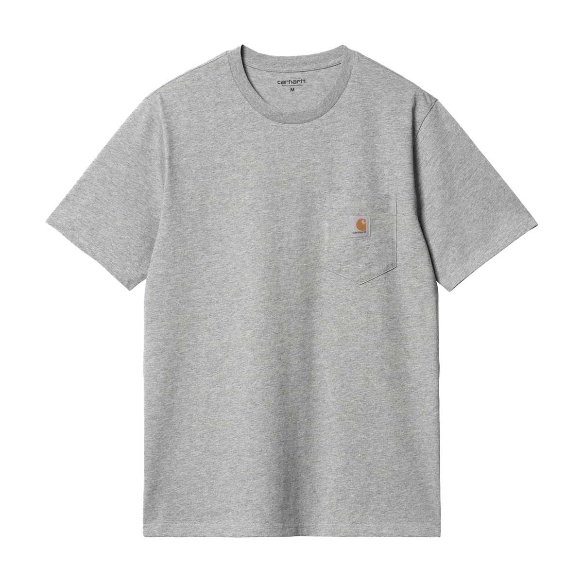 Carhartt WIP Pocket Tee Grey Heather Front