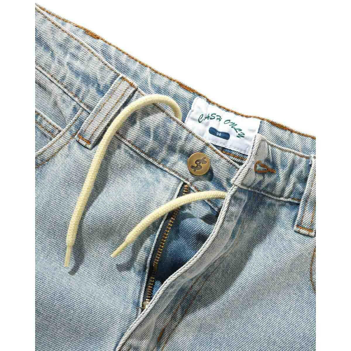 Cash Only - Aleka Cargo Jeans Light Wash.