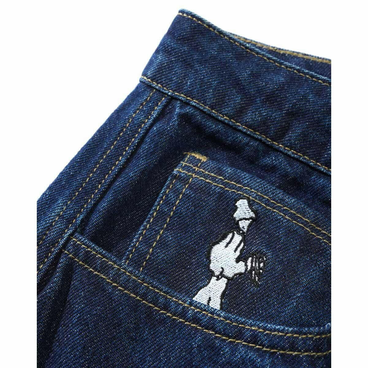 Cash Only - Aleka Denim Jeans Raw Indigo.