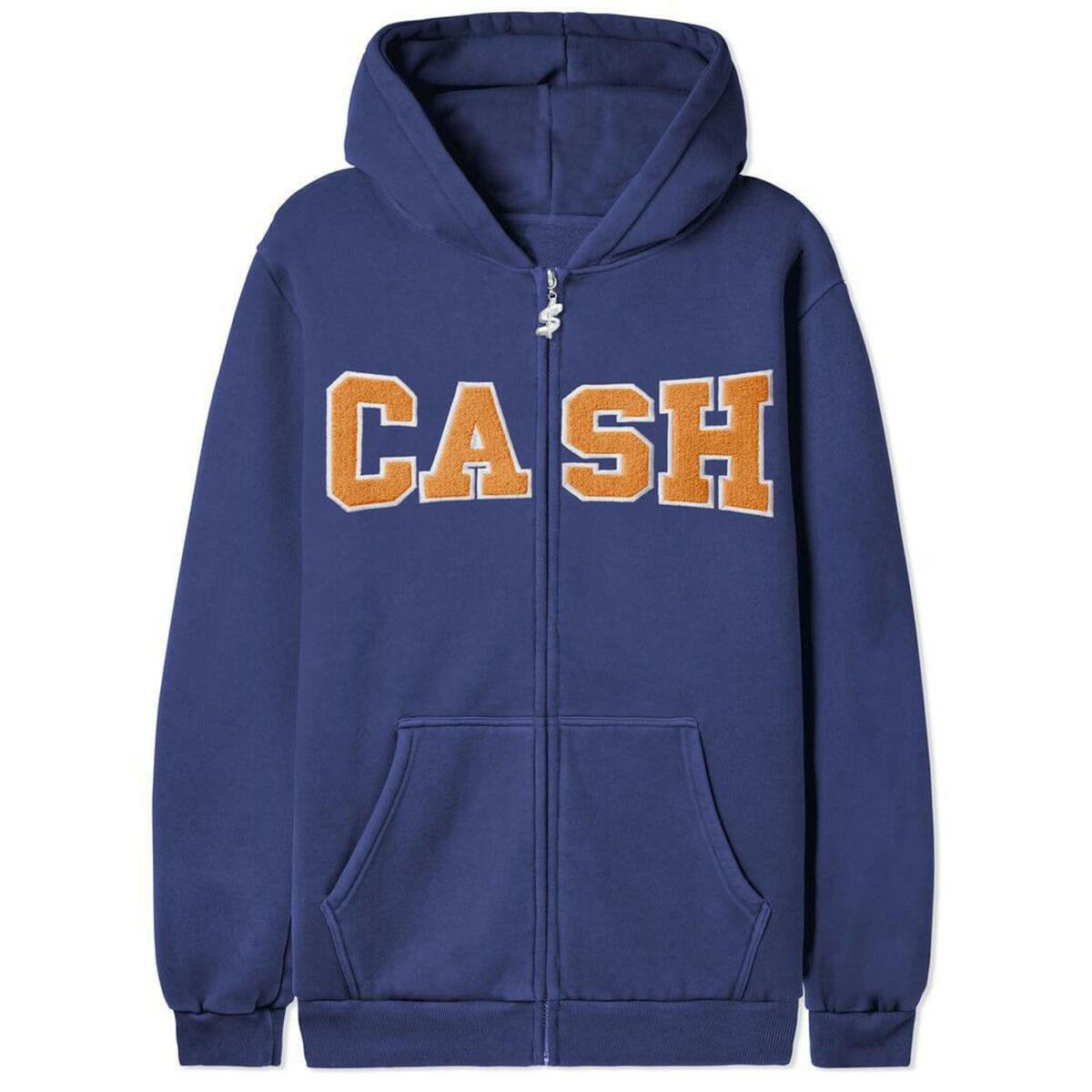 Cash Only - Campus Zip Hoodie Marine.
