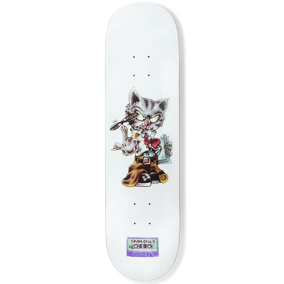 Cash Only - Cat 8.25 Skateboard Deck.