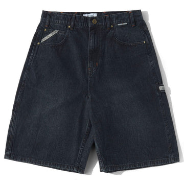 Cash Only - Company Denim Shorts Distress Washed Midnight.