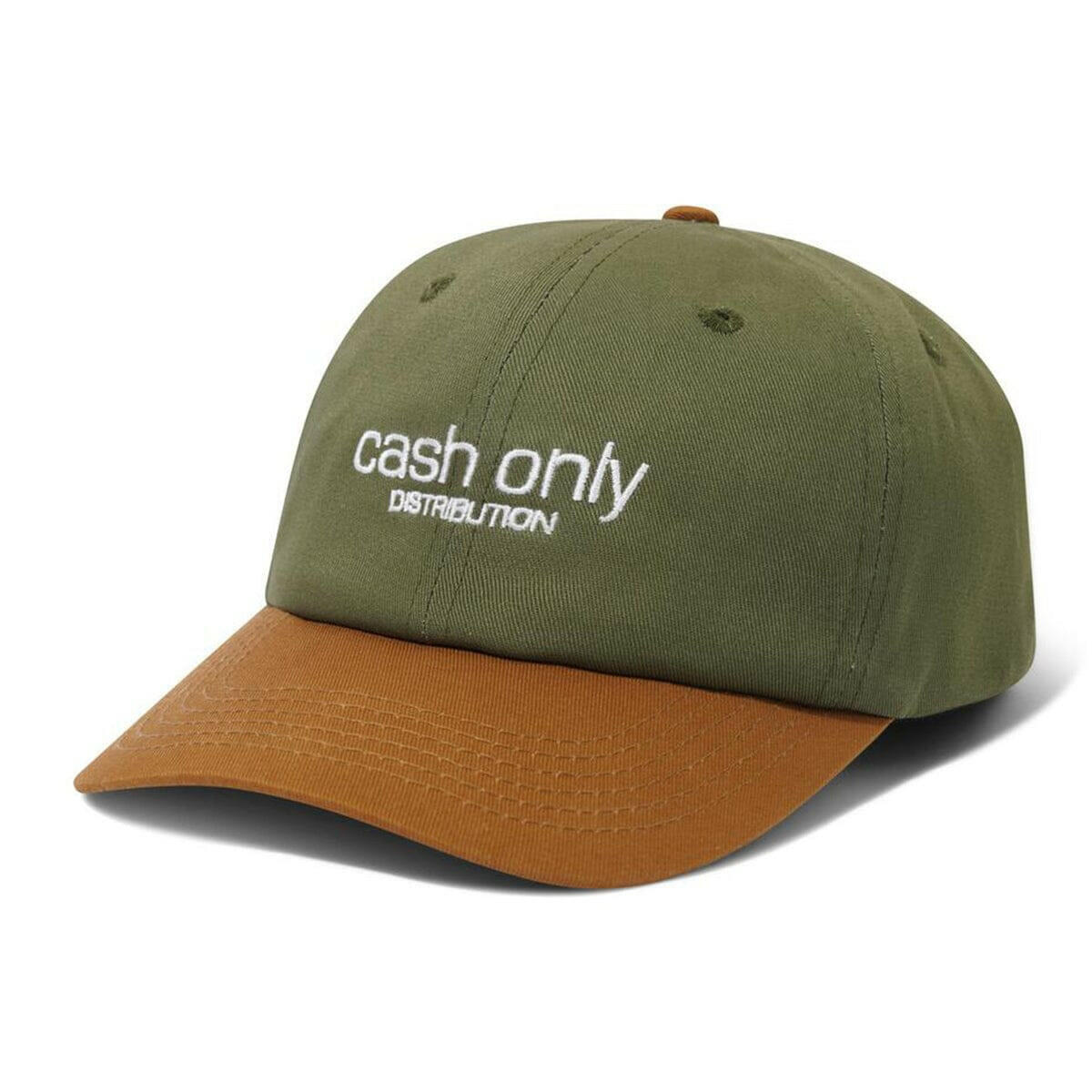 Cash Only - Corp Logo Snapback Army/Oak.