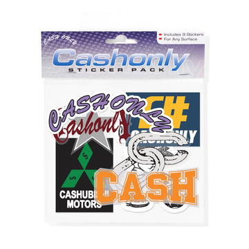 Cash Only Drop 16 Sticker Pack