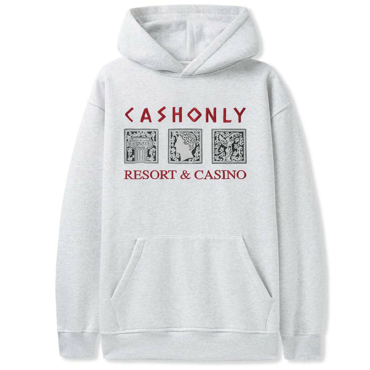 Cash Only - High Rollers Hoodie Ash.