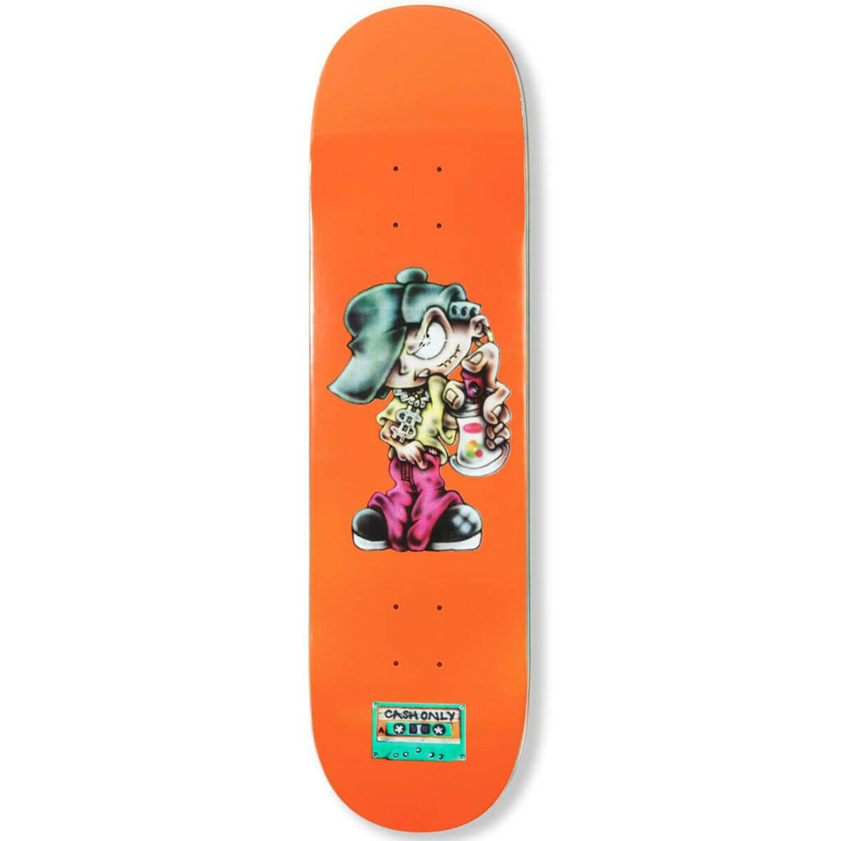 Cash Only - Lad 8.5 Skateboard Deck.