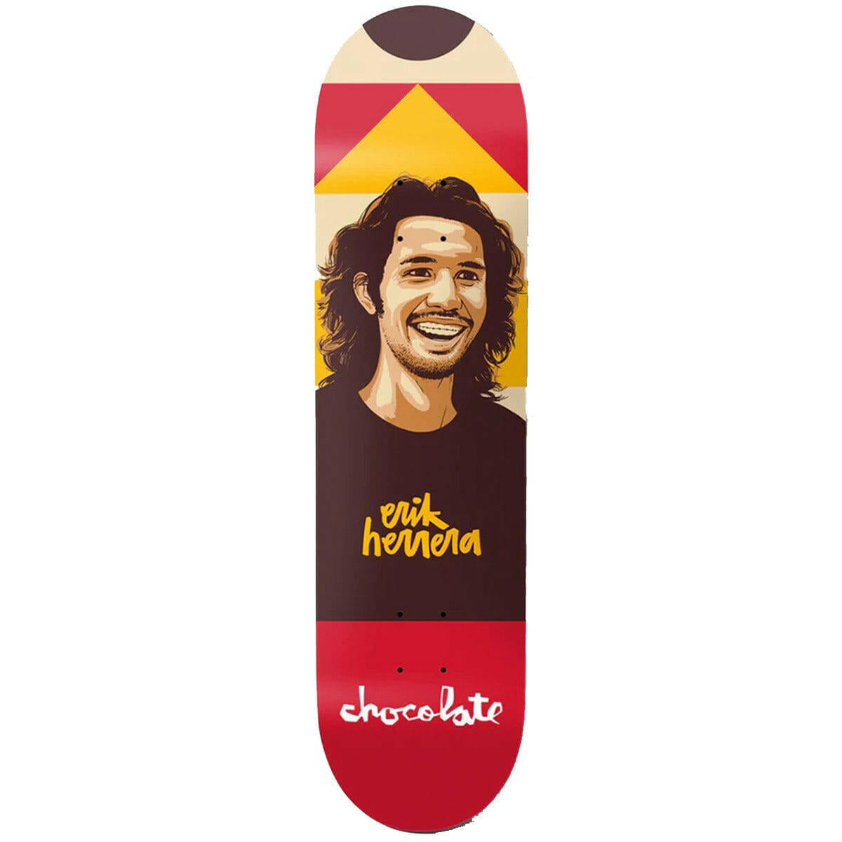 Chocolate - Erik Herrera Hecox Portrait 8.5 Skateboard Deck.