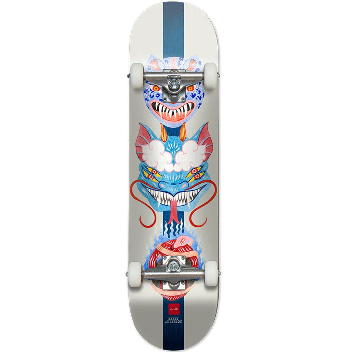 Chocolate - Kenny Anderson Masks 7.875 Complete Skateboard.
