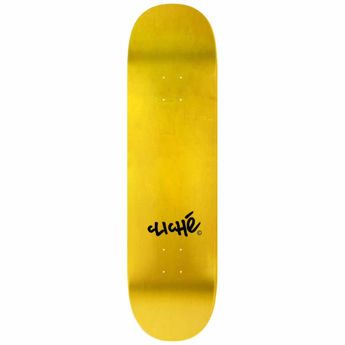 Cliche V-Ply Construction 8.375 Skateboard Deck Top