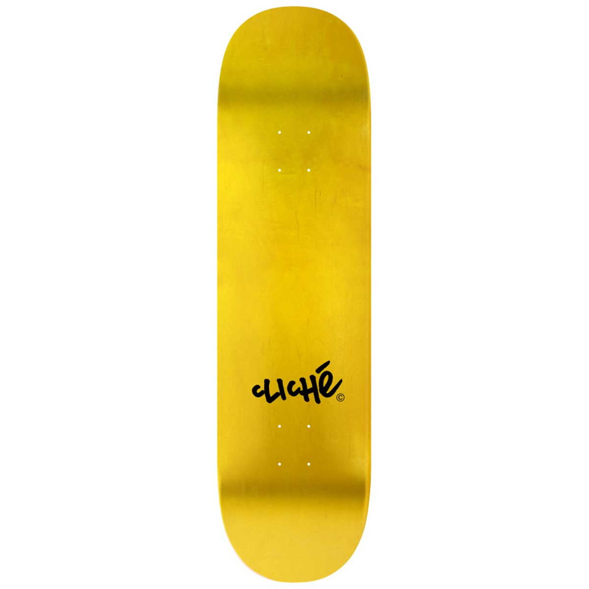 Cliche V-Ply Construction 8.5 Skateboard Deck Top