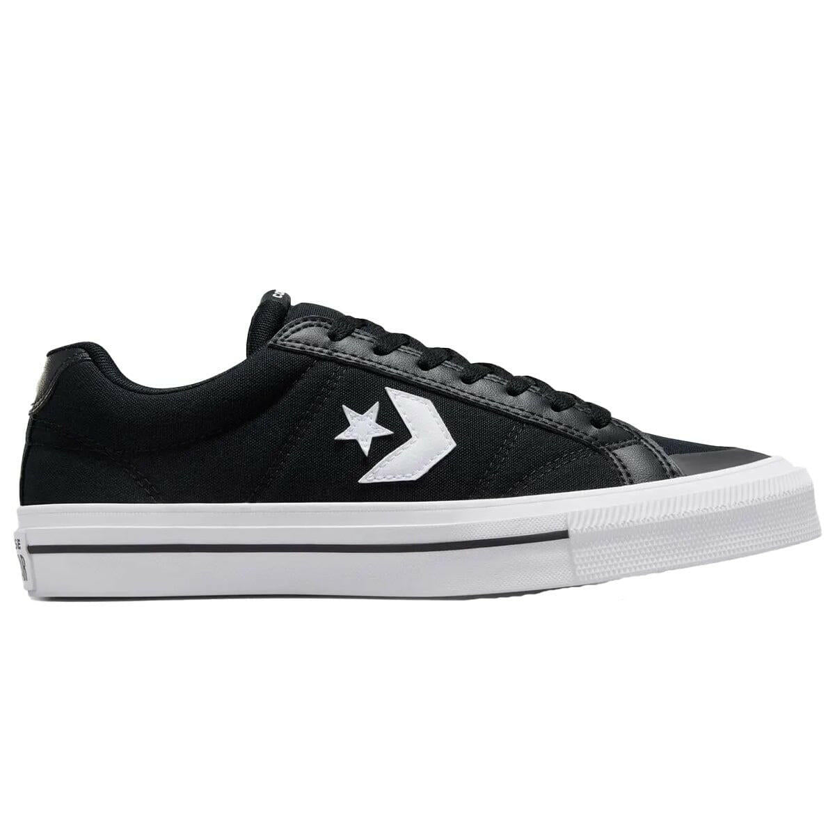 Converse - Sport Casual Low Shoes Black/Black/White.