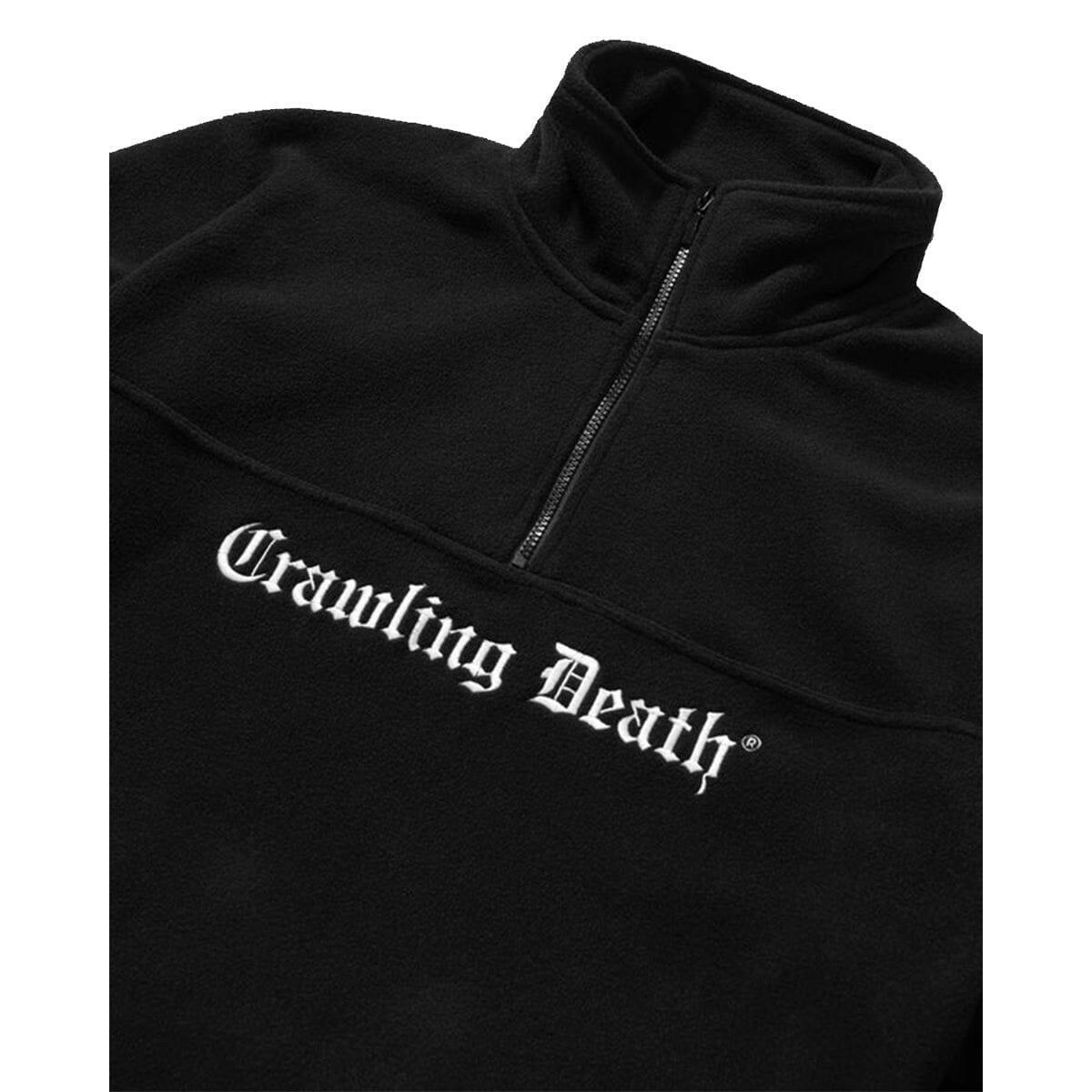 Crawling Death - Gothic Logo Polar Fleece Black.