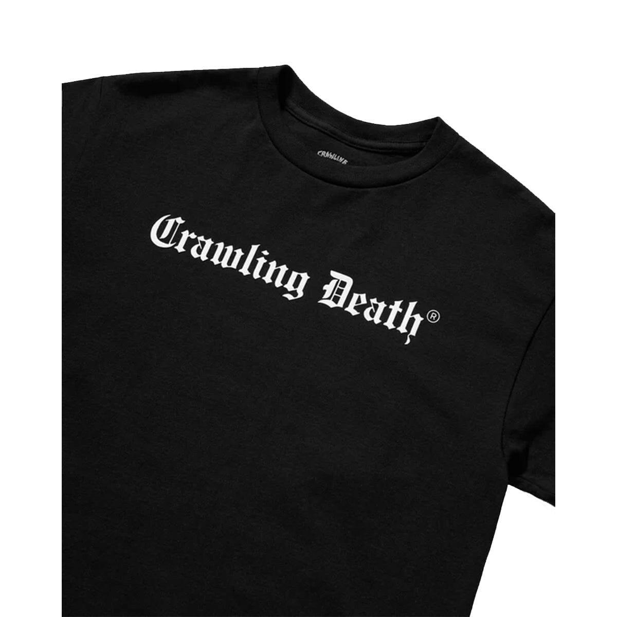 Crawling Death - Gothic Logo Tee Black.