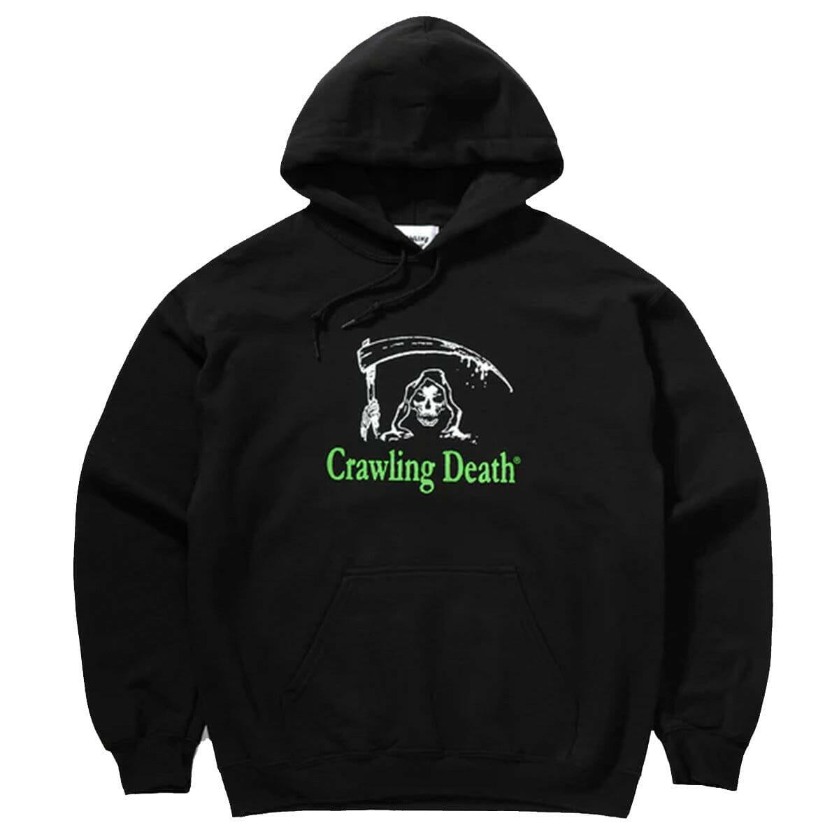 Crawling Death - Reaper Logo Hoodie Black.