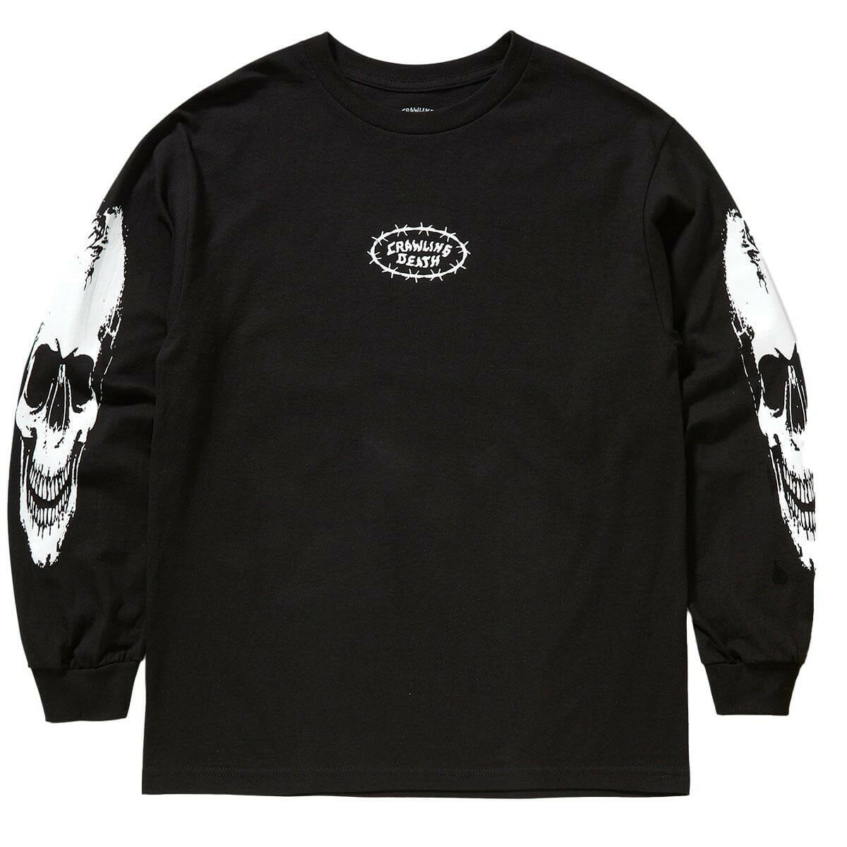 Crawling Death - Spike Dice Longsleeve Tee Black.