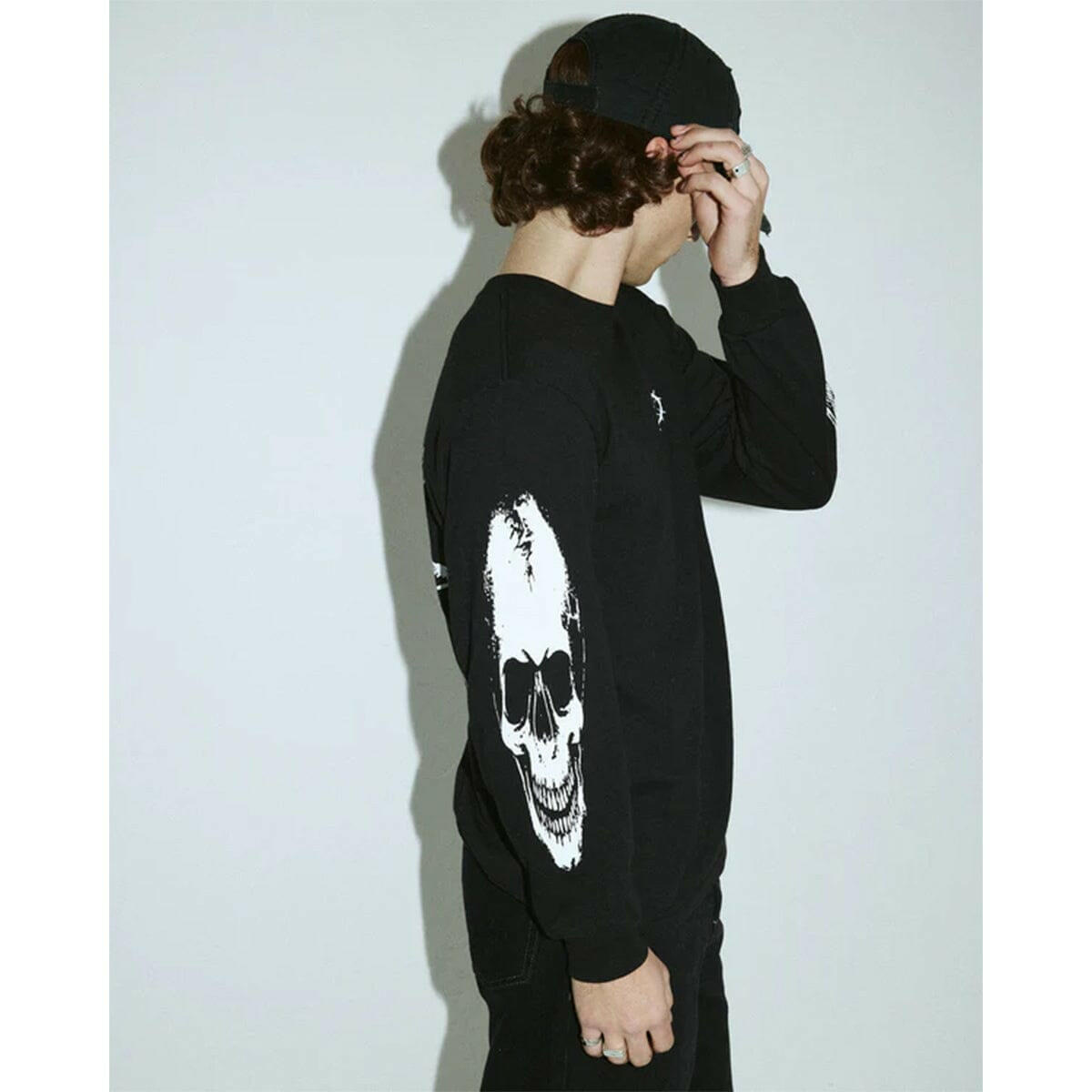 Crawling Death - Spike Dice Longsleeve Tee Black.
