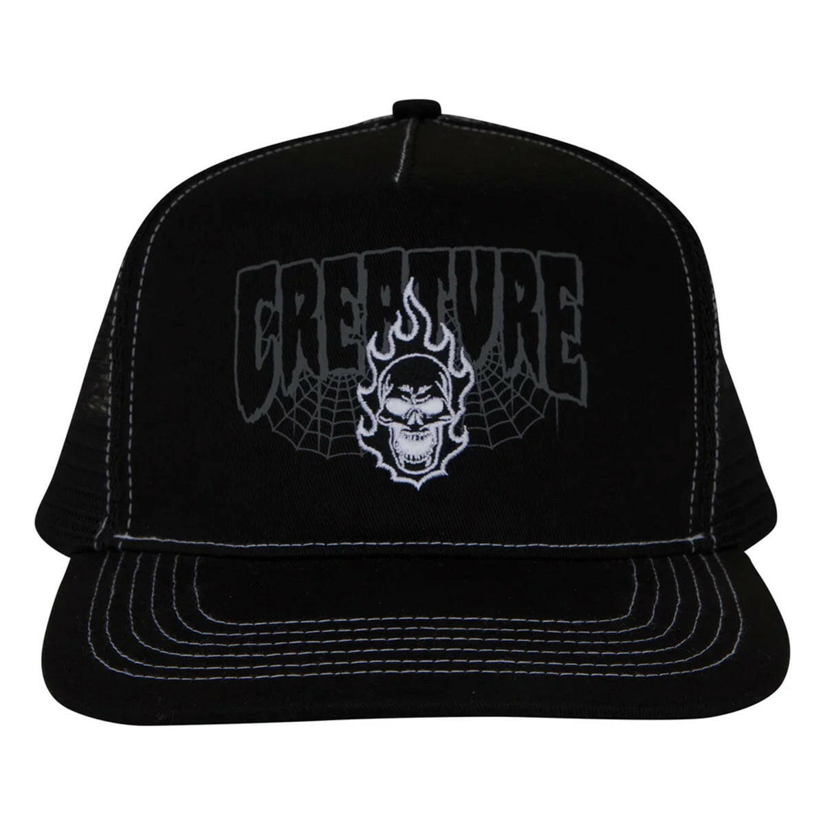 Creature - Bonehead 2 Relic Trucker Hat Black.