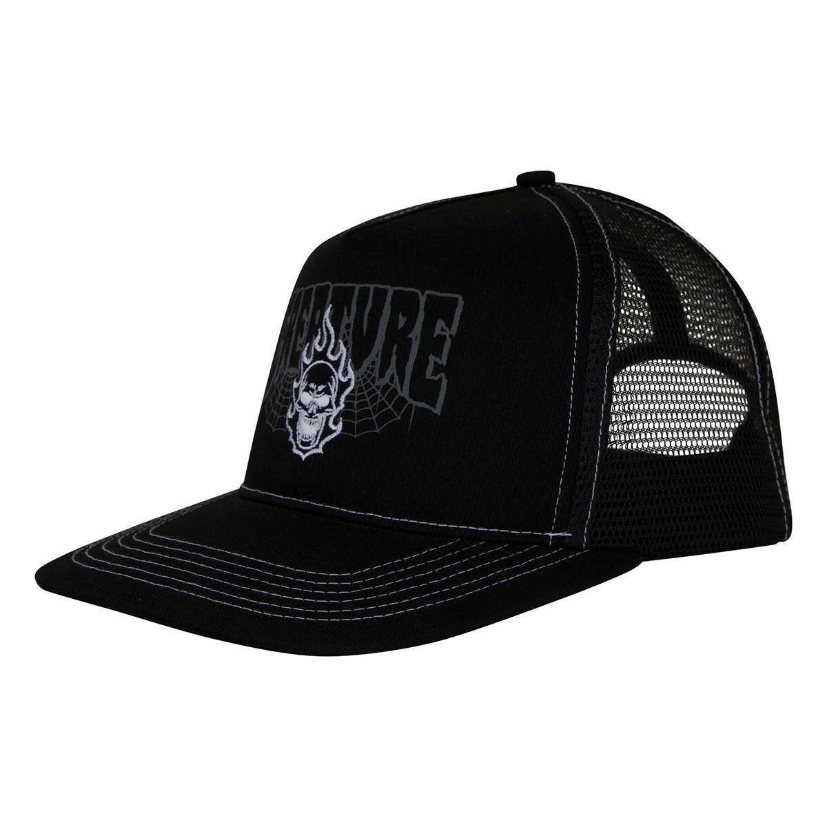 Creature - Bonehead 2 Relic Trucker Hat Black.