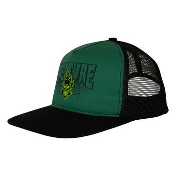 Creature - Bonehead 2 Relic Trucker Hat Green.