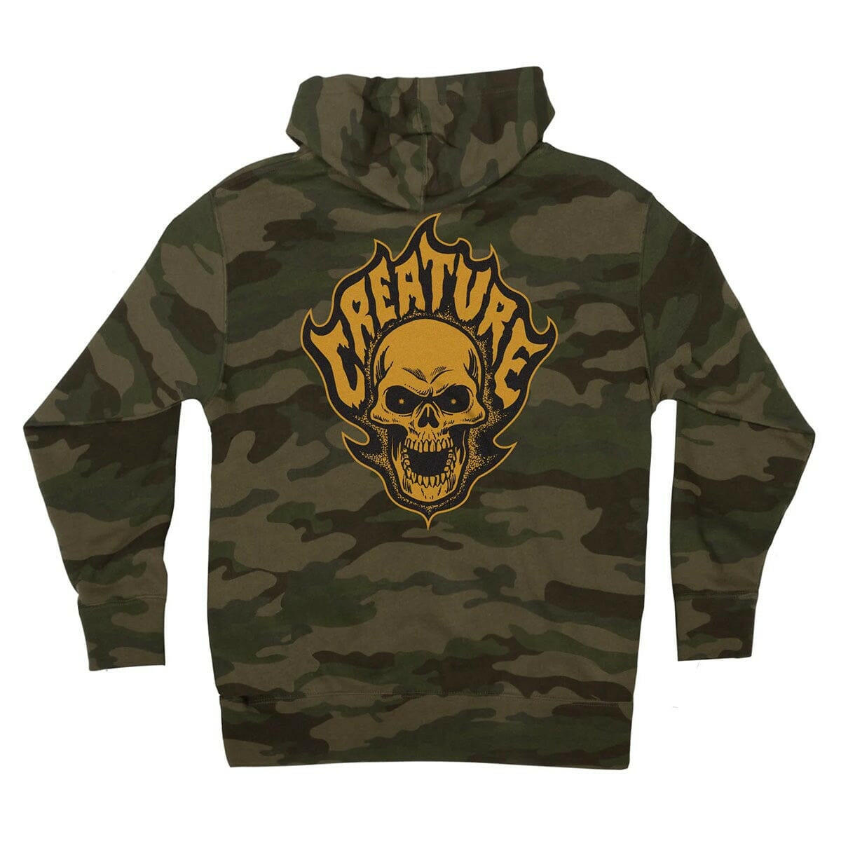 Creature - Bonehead Flame Hoodie Camo.