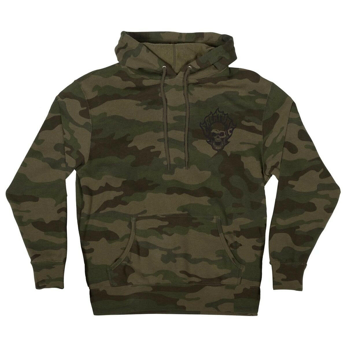 Creature - Bonehead Flame Hoodie Camo.