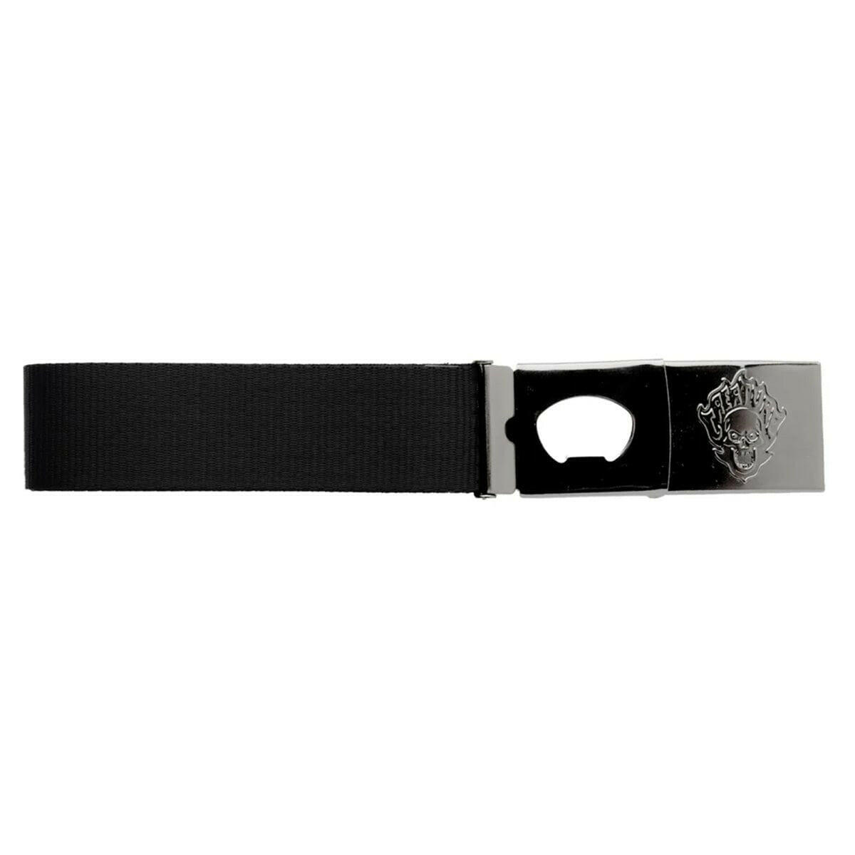 Creature - Bonehead Flame Web Belt Black.