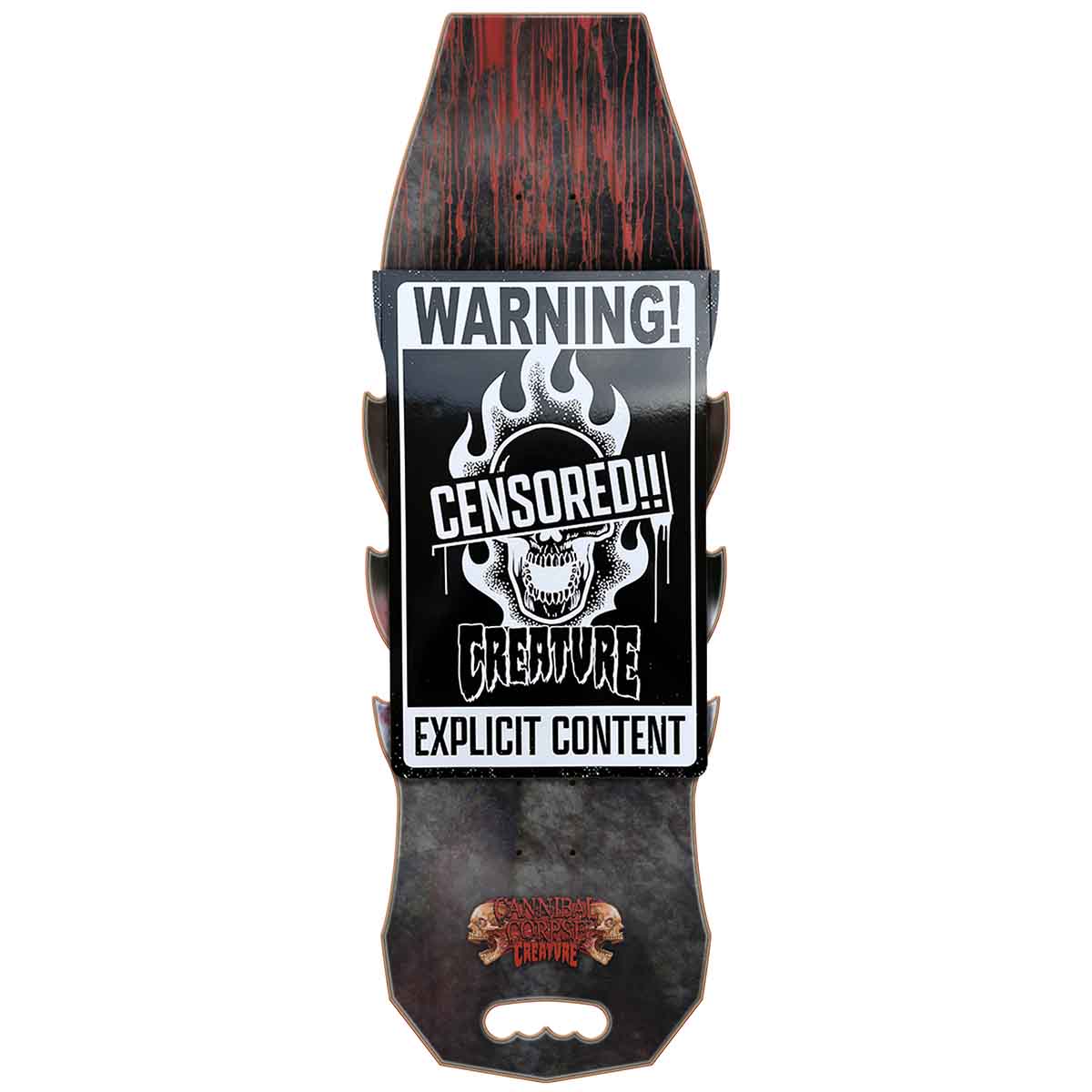 Creature Cannibal Corpse Explicit 10.56 Skateboard Deck