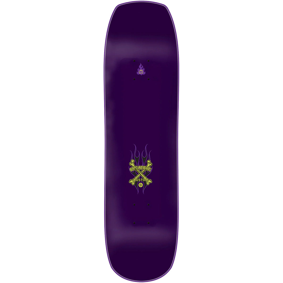 Creature Chop Shop Flame 8.5 Skateboard Deck