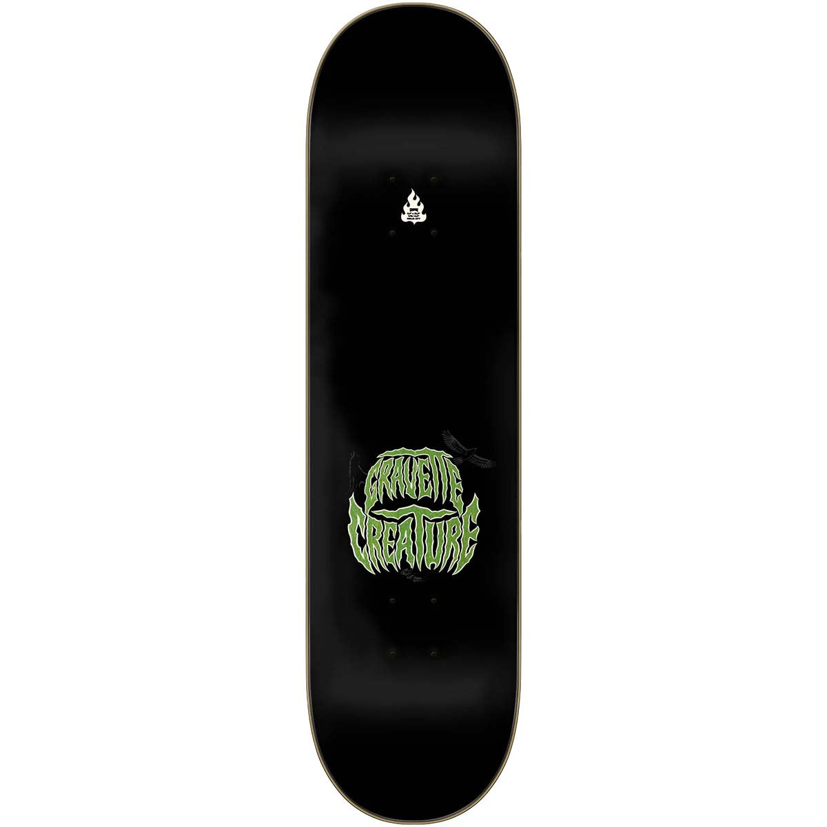 Creature David Gravette Hippie Skull IV 8.3 Skateboard Deck Top