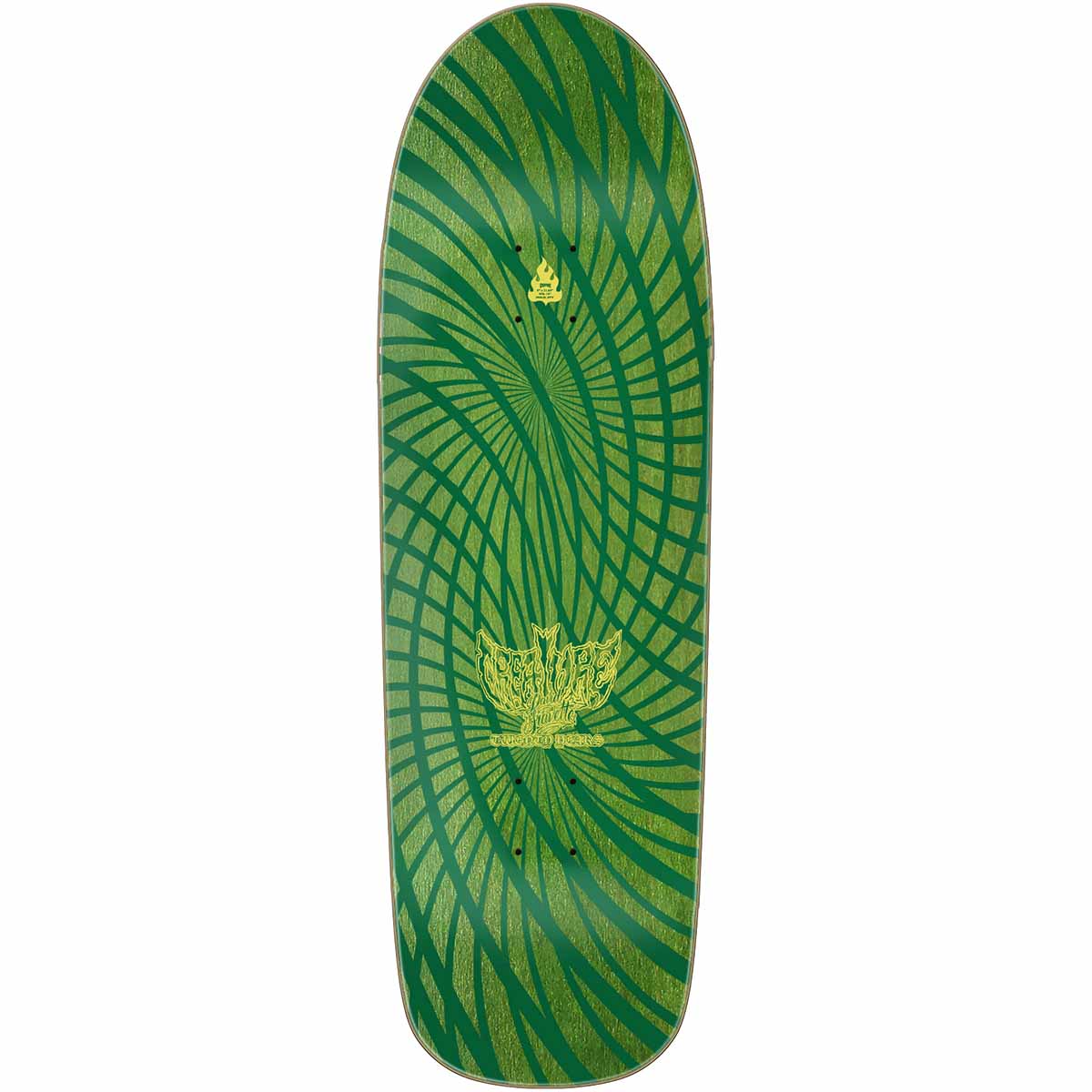 Creature David Gravette Hippie Falls 9.0 Skateboard Deck Top