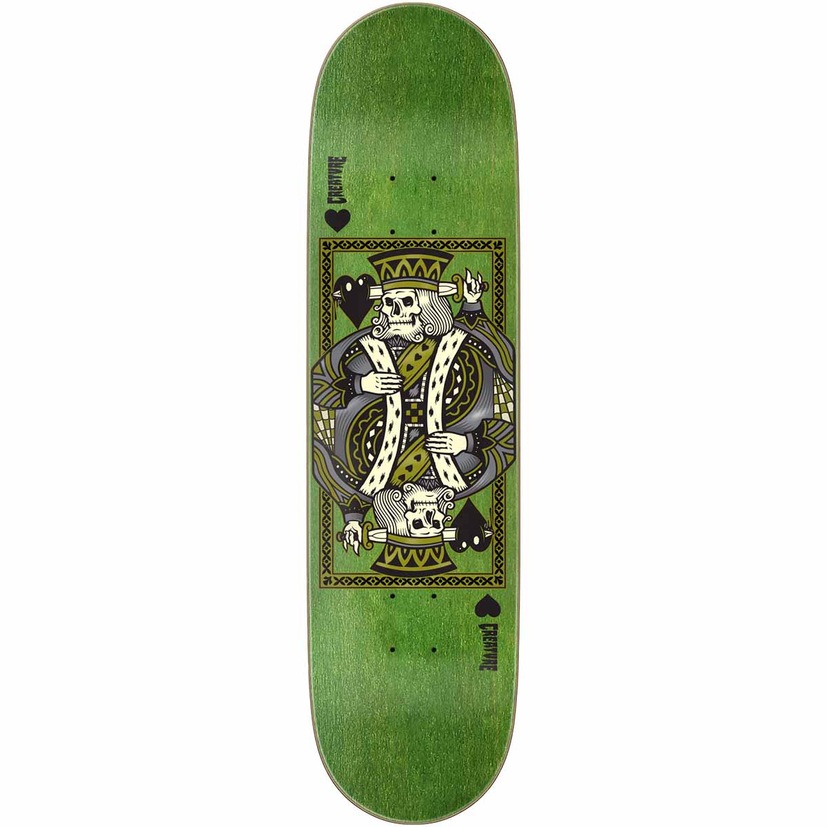 Creature Heshking Small Twin 8.2 Skateboard Deck