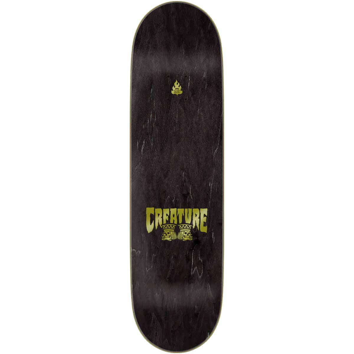 Creature Heshking Large Twin 8.5 Skateboard Deck Top