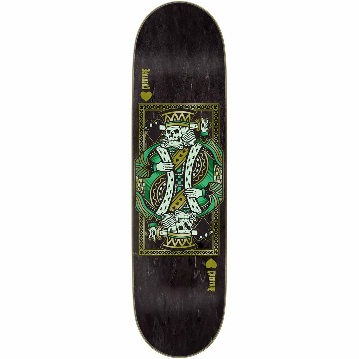 Creature Heshking Large Twin 8.5 Skateboard Deck