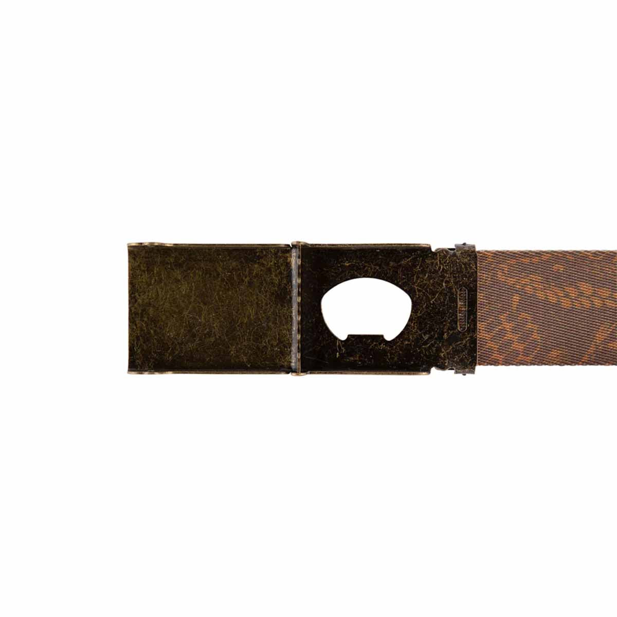 Creature High Country Web Belt Brown Detail