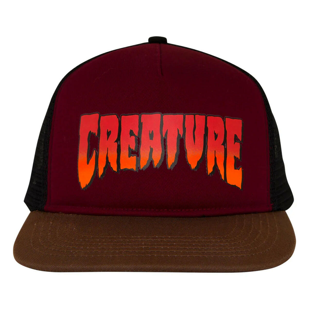 Creature - Logo Trucker Hat Burgundy.