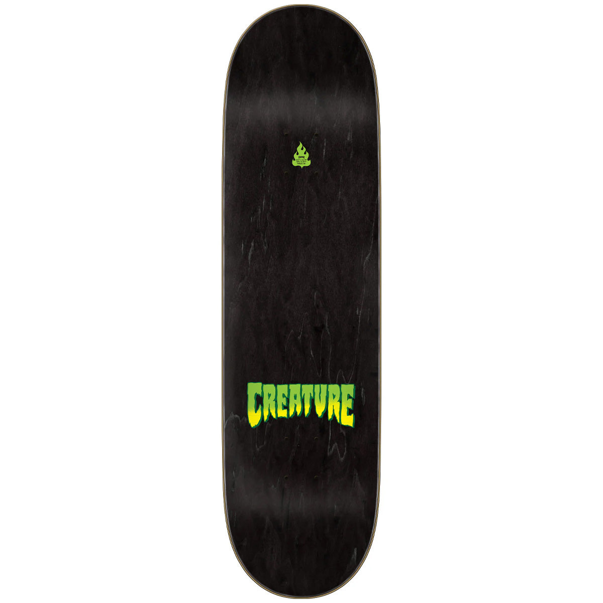 Creature Logo Spray Stumps 8.25 Skateboard Deck Top
